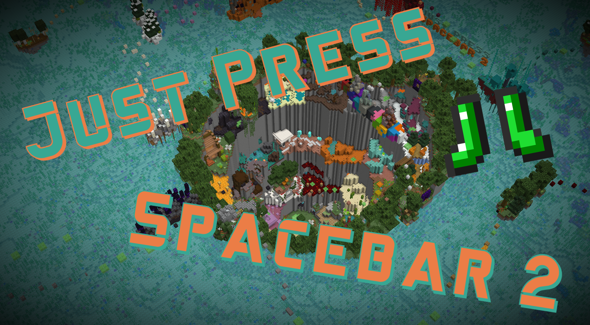 Tải về Just Press Spacebar 2 cho Minecraft 1.16.5